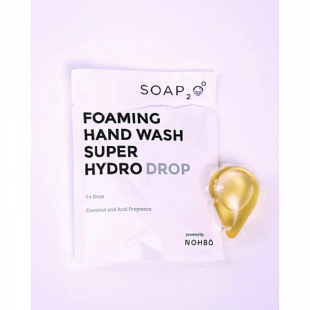 Foaming Super HydroDrop, Coconut Acai Scent, 500 mL Pump Refill, 4/Pack, 30 Packs/Carton (S2OREFILLPK)