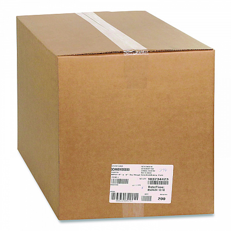 SmartLock PET Hinged Lid Bakery Container, 8.75 x 8.25 x 3.63, Clear, Plastic, 200/Carton (0CAH09700000)