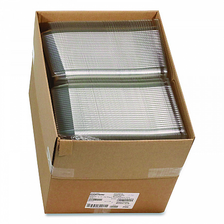 SmartLock PET Hinged Lid Bakery Container, 8.75 x 8.25 x 3.63, Clear, Plastic, 200/Carton (0CAH09700000)