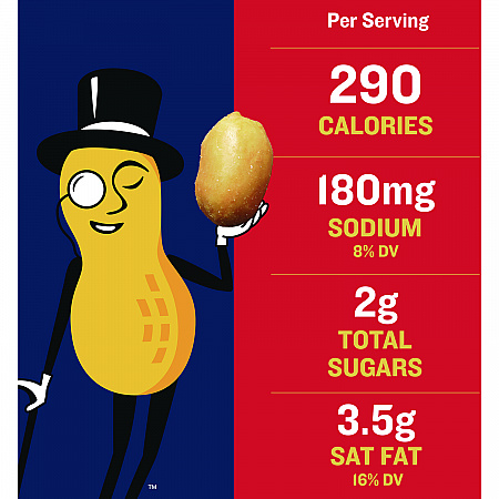 Salted Peanuts, 1.75 oz Pack, 12/Box (07708)