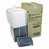 MealMaster Rib Container, 10 x 7.1 x 2.1, Black/Clear, Plastic, 90/Carton (0CNC10700DZY)