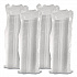 ClearPac SafeSeal Tamper-Resistant/Evident Containers, Flat Lid, 4 oz, 3.72 x 4.2 x 1.41, Clear, 100/Pack, 4 Packs/Carton (CH4DEF)