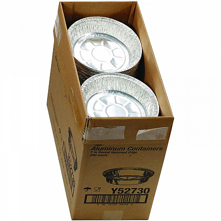 Aluminum Take-Out Container, 24 oz, 7