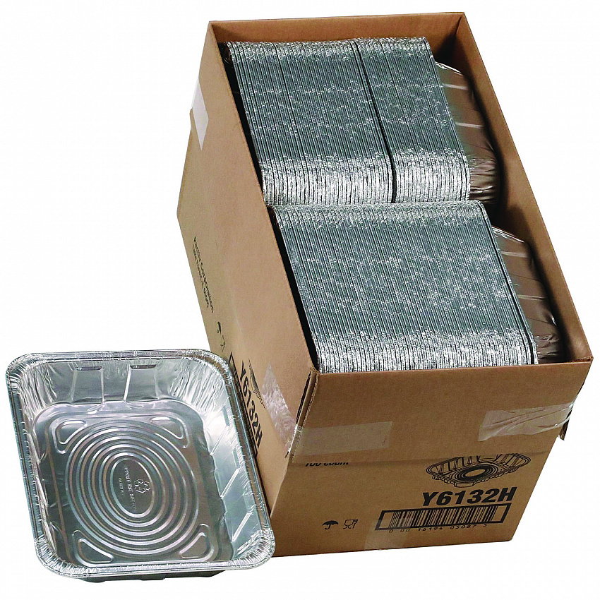 Aluminum Steam Table Pan, Half-Size Deep, 2.6" Deep, 11.8 x 9.4, 100/Carton (Y6132H)