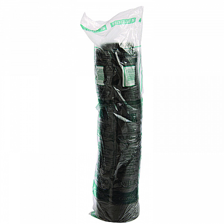 Optima Reclosable Lids for Hot Paper Cups, Fits 12 oz to 24 oz Hot Cups, Plastic, Black, 1,200/Carton (OPT1224TGB)