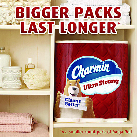 Ultra Strong Bathroom Tissue, Septic Safe, 2-Ply, White, 220 Sheets/Roll, 4 Rolls/Pack, 8 Packs/Carton (13220)