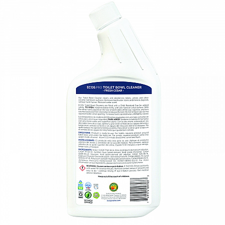 Toilet Bowl Cleaner, Fresh Cedar Scent, 24 oz Squeeze Bottle, 6/Carton (PL97036CT)