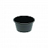 Plastic Portion Cup, 3.25 oz, Black, 3,000/Carton (YSPP300EA)