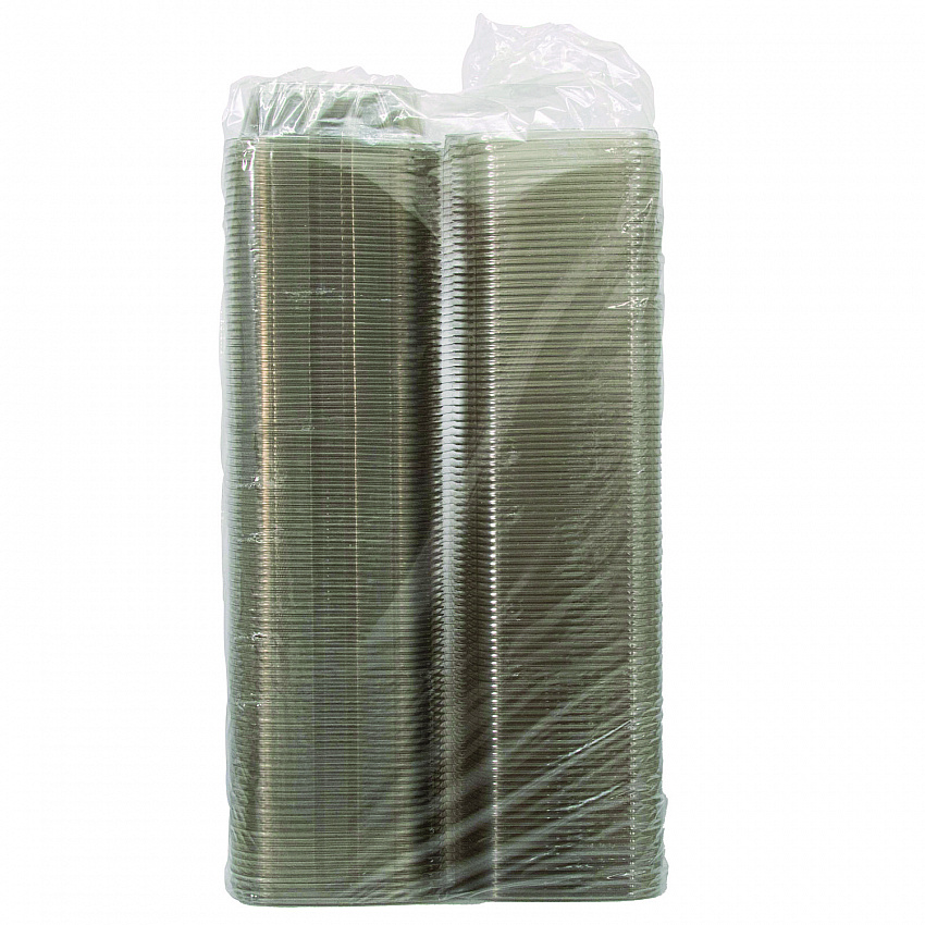 ClearPac SafeSeal rPET Tamper-Resistant/Evident Containers, Embossed Bottom, 24 oz, 6.37 x 7.15 x 1.86, Clear, 200/Carton (CH24DERF)