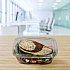 ClearPac SafeSeal rPET Tamper-Resistant/Evident Containers, Embossed Bottom, 24 oz, 6.37 x 7.15 x 1.86, Clear, 200/Carton (CH24DERF)