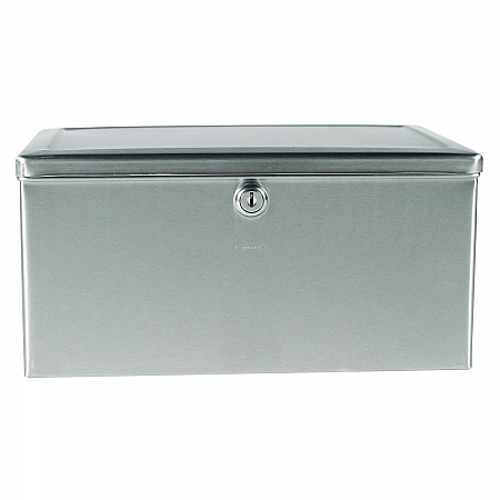 Surface-Mounted Paper Towel Dispenser, 12.13 x 6.13 x 7.25, Satin Stainless Steel (263)