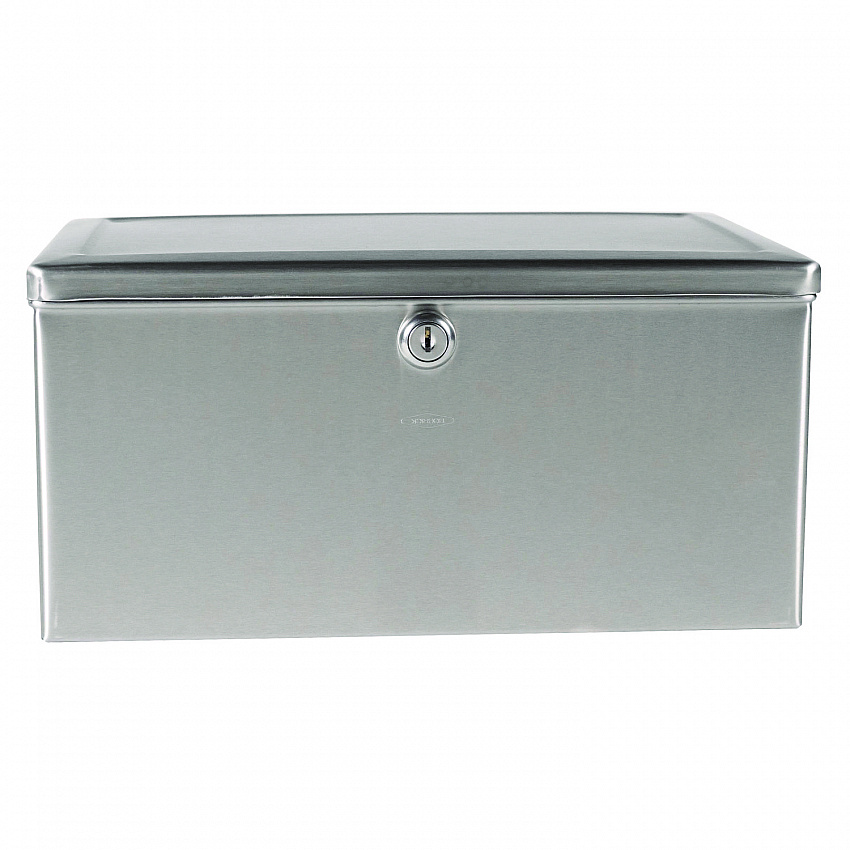 Surface-Mounted Paper Towel Dispenser, 12.13 x 6.13 x 7.25, Satin Stainless Steel (263)