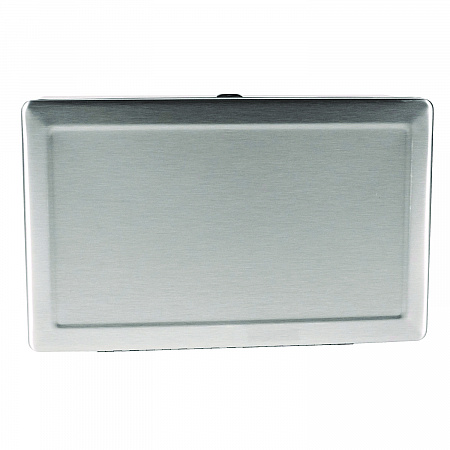 Surface-Mounted Paper Towel Dispenser, 12.13 x 6.13 x 7.25, Satin Stainless Steel (263)