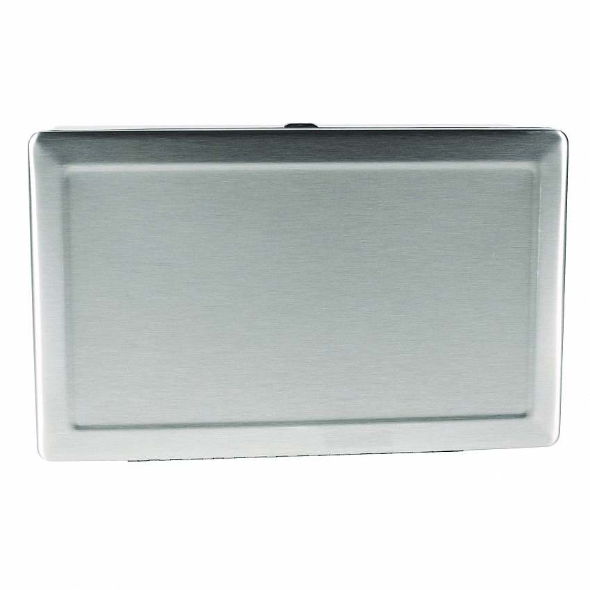 Surface-Mounted Paper Towel Dispenser, 12.13 x 6.13 x 7.25, Satin Stainless Steel (263)