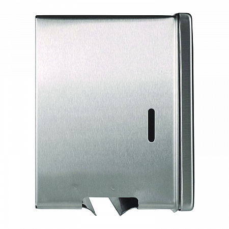 Surface-Mounted Paper Towel Dispenser, 12.13 x 6.13 x 7.25, Satin Stainless Steel (263)