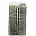 ClearPac SafeSeal rPET Tamper-Resistant/Evident Containers, Embossed Bottom, 32 oz, 6.37 x 7.15 x 2.58, Clear, 200/Carton (CH32DERF)