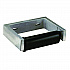Toilet Tissue Dispenser for Single Roll, 6.5 x 4 x 1, Gray (273)