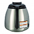 Thermal Carafe, 64 oz, Stainless Steel/Black (THERMBLK)