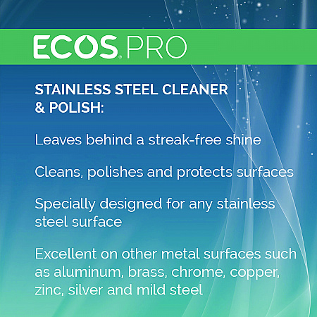 Stainless Steel Cleaner and Polish, 32 oz Spray (PL93306EA)