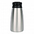 Thermal Vacuum Pitcher, 64 oz, Stainless Steel/Black (VACPIT19)