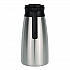 Thermal Vacuum Pitcher, 64 oz, Stainless Steel/Black (VACPIT19)