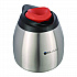 Decaf Thermal Carafe, 64 oz, Stainless Steel/Black/Orange (THERMORN)