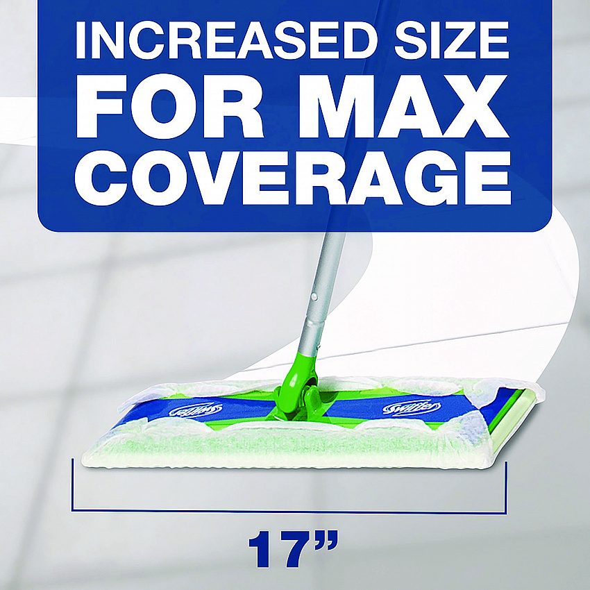 Max/XL Dry Refill Cloths, 17.88 x 10, White, 16/Box, 6 Boxes/Carton (37109)