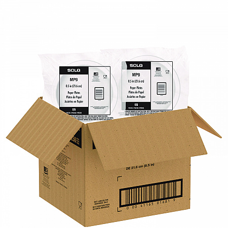 Compostable Paper Dinnerware, ProPlanet Seal, Plate, 9