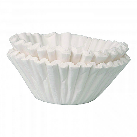 Coffee Filters, 8 to 12 Cup Size, Flat Bottom, 100/Pack, 12 Packs/Carton (BCF100BCT)