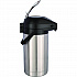 Lever Action Airpot, 101 oz, Stainless Steel/Black (AIRPOT30)