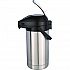 Lever Action Airpot, 101 oz, Stainless Steel/Black (AIRPOT30)