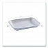 WorldView Vanguard Rectangular Container, 12 oz, 7 x 4.75 x 1, Sugarcane Fiber, White, 400/Carton (EPSCRC12NFA)