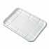 Meat and Produce Food Trays, 8.5 x 6.2 x 0.5, White, Sugarcane Fiber, 400/Carton (EPMP2SNFA)