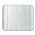 Meat and Produce Food Trays, 10.52 x 8.5 x 0.5, White, Sugarcane Fiber, 300/Carton (EPMP8SNFA)