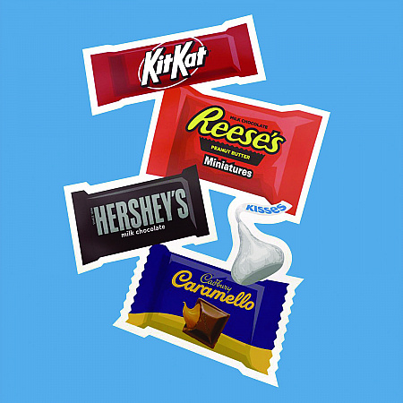 Assorted Minis Value Pack, Assorted Chocolates, 57.18 oz Bag, 210 Pieces (22002450)