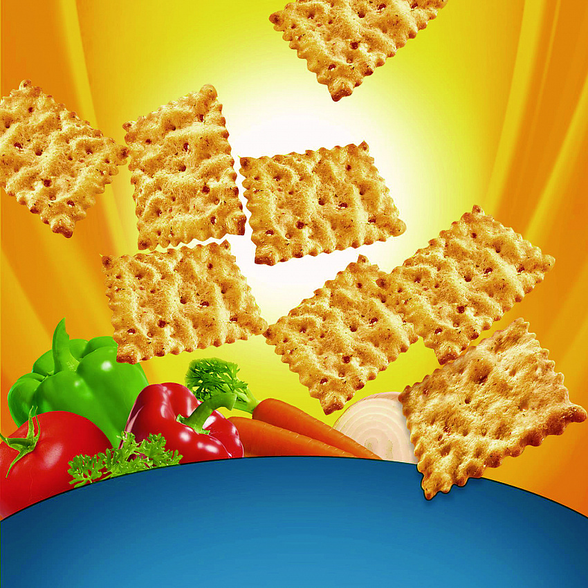 Wheat Thins Toasted Veggie Chips, 1.75 oz Bag, 60/Carton (00080)
