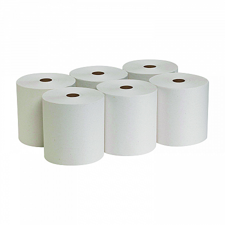 Pacific Blue Basic Recycled Paper Towel Roll, 1-Ply, 7.88