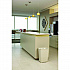 Fiberglass Wastebasket, 10 gal, Fiberglass, Beige (254400BG)