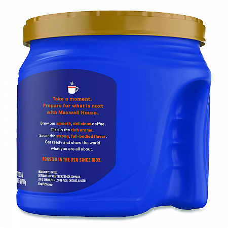 Coffee, Original, 27.5 oz Canister, 6/Carton (09422CT)