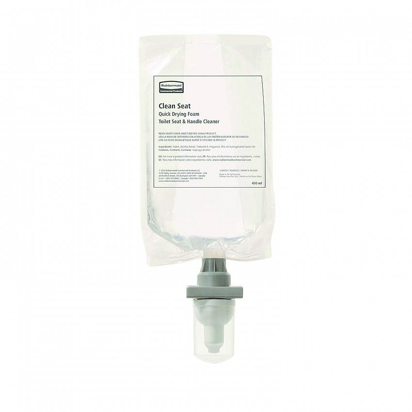 TC Clean Seat Foaming Refill, Unscented, 400 mL Box, 12/Carton (402312)