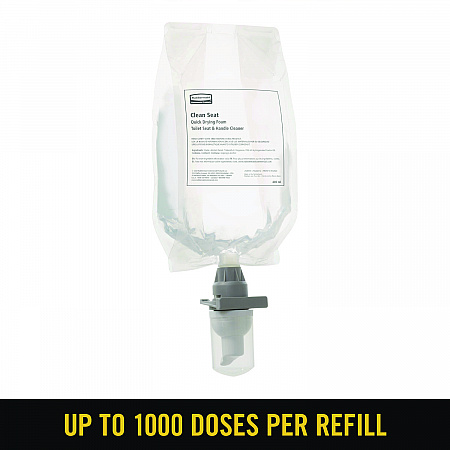 TC Clean Seat Foaming Refill, Unscented, 400 mL Box, 12/Carton (402312)