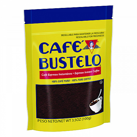 Cafe Bustelo Instant Coffee, Espresso, 3.5 oz Packet (11167)