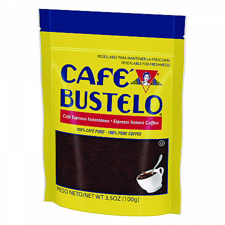 Cafe Bustelo Instant Coffee, Espresso, 3.5 oz Packet (11167)