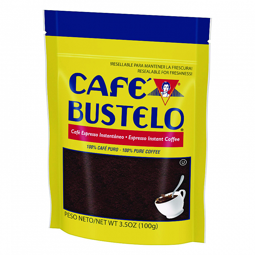 Cafe Bustelo Instant Coffee, Espresso, 3.5 oz Packet (11167)