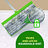 Sweeper TRAP + LOCK Wet Mop Cloth, 8 x 10, White, Lavender Scent, 38/Pack (00743)