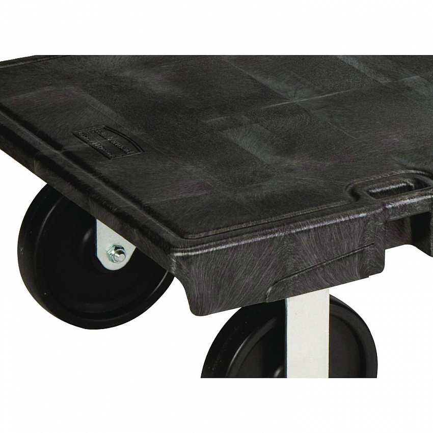 Platform Truck, 2,000 lb Capacity, 24 x 48 x 7, Black (4441BLA)