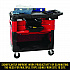 Trades Cart with Locking Storage Area, Plastic, 2 Shelves, 2 Drawers, 330 lb Capacity, 19.25