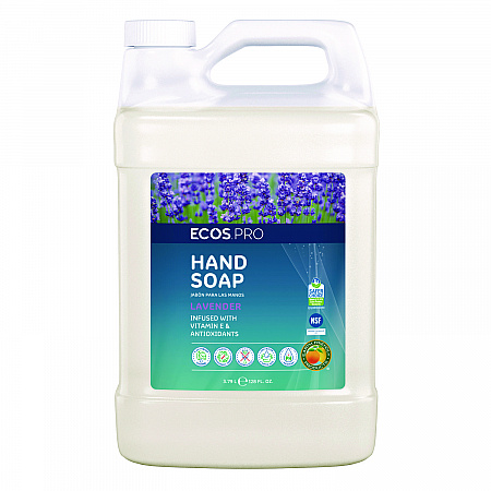 Liquid Hand Soap, Lavender, 1 gal, 4/Carton (PL966504CT)