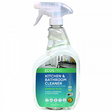 Parsley Plus All-Purpose Kitchen and Bathroom Cleaner, Parsely Scent, 32 oz Spray Bottle, 6/Carton (PL97466CT)