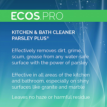Parsley Plus All-Purpose Kitchen and Bathroom Cleaner, Parsely Scent, 32 oz Spray Bottle, 6/Carton (PL97466CT)